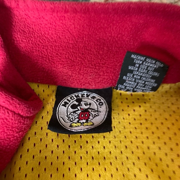Vintage Mickey And Co Mickey Mouse Embroidery‎ Quarterzip Pullover Size Large - Picture 6 of 8